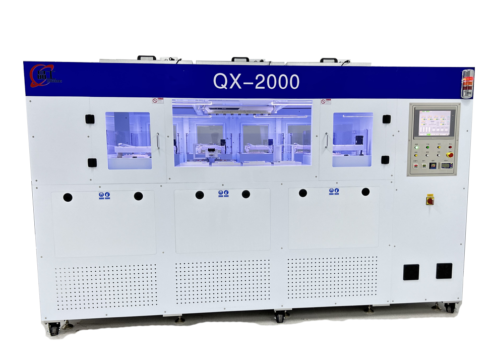 Single wafer brushing Machine QX-2000